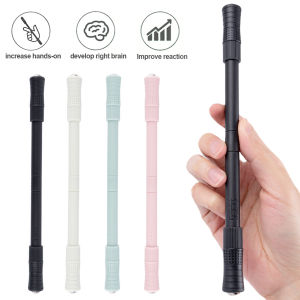 Teabelle 1pc Morandi Color Spinning Pen Creative Rotating Gaming Pens Student Gift Toy Stress Pressure Releaser Penspinning Pen