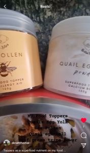 ผงเปลือกไข่นกกระทาโรยอาหารหมาแมว เพิ่มแคลเซี่ยม Quail Eggshell Powder Superfood Meal Boosters for Cats Dogs