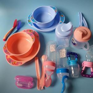 Perlengkapan makan bayi alat mpasi bayi Mangkok baby feeder sendok botol bayi MPS PMB 017 FOHB 010