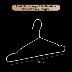 MOLORE | 304 Stainless Steel Thickened Scratch-Free Clothes Hanger Long