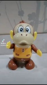 Mainan Anak Robot Swinging Monkey Dance Monyet Joget 2015-69