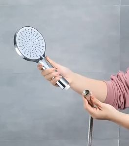 Pressurized Large Shower Head High Pressure Showerhead Set Large Panel Bathroom 5 Mode Shower head Water Saving