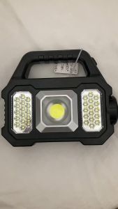 🇸🇬 [READY STOCK] Waterproof Outdoor Solar Light Portable Camping Light Handheld Emergency Lamp USB Rechargeable户外太阳能照明灯