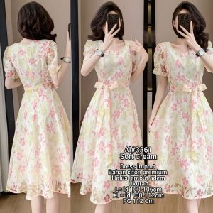 Al5607 Dress mewah/Dress pesta mengkilat