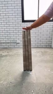 สติกเกอร์ลายไม้ ติดพื้นมีกาวในตัว 60X600cm.วอลเปเปอร์ติดพื้นห้อง สติกเกอร์ติดพื้นกันน้ำ สติ๊กเกอร์ปูพื้น วอลเปเปอร์ปูพื้น