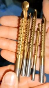 Mata Bor Potong Power Cutting Drill Saw HSS Steel Titanium 6Pcs