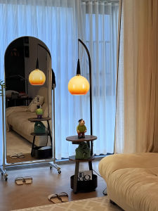 DGY | Retro Atmosphere Creation Fishing Floor Lamp