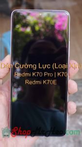 Dán Kính Cường Lực Xiaomi Redmi K70 Pro | Redmi K70 | Redmi K70E (Loại Tốt Nano Trơn Tay)