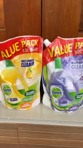 ถุงเติมรีฟิล น้ำยาทำความสะอาดพื้น มัลติเซอเฟสคลีนเซอ ขนาด1200ml