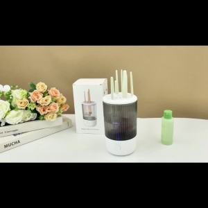MeeGoo Electric Makeup Brush Cleaner Automatic Spinner Makeup Brush Holder Stand Update Make Up Brushes Washer Quick Dry Machine