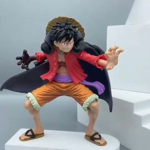 Action Figure KOA ONE PIECE LUFFY WANO BATTLE Miniatur Pajangan Mainan Luffytaro Wano Kuni Kaido
