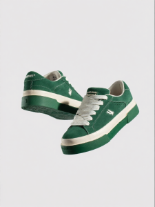 VEEMES | Green Suede Elevating Casual Shoes