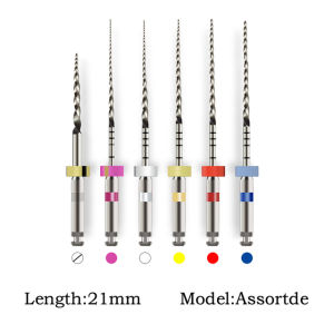 Dental SOCO SC PLUS NiTi Files Forward Rotation Endodontic Treatment Root Canal File 6Pcs/Box Dentistry Tool