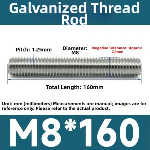 QIMA | Galvanized Full Threaded Stud