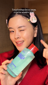 OMG Oh My Glam Refresh Look Micellar Edition : Micellar Water Cushion & Mattelast Lip Cream - High Coverage Tahan Lama Mencerahkan dan Melembabkan