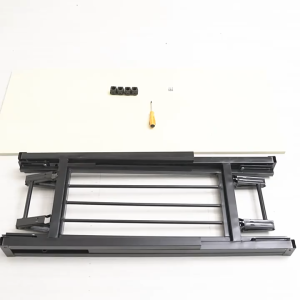 LALA-Folding Table Double-Layer Dining Computer Student Study Writing Desk Meja Lipat Niaga Modern Office Table Meja Komputer Belajar 折叠桌椅子办公椅
