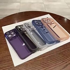 Luxury Transparent Skin Feel Silicone Soft Case for Xiaomi 17T 15T 14T Pro 15s Pro 13 Lite TPU Bumper Camera Film Protect Cover