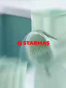 STARMAS Parutan Pengiris Pemotong Putar Buah Sayur dan Bawang Manual  5 Pisau 1 Handel Anti Slip Kualitas Premium Serbaguna