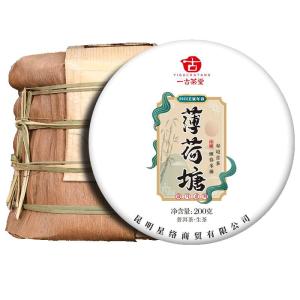 YIGUCHATANG | Mint Pond Raw Puer Tea Ancient Tree Cake
