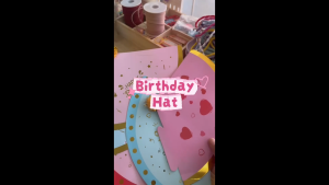 1 PC Happy Birthday Hat Party Paper Hat Colorful Animal Cute Kids Birthday Party Hat