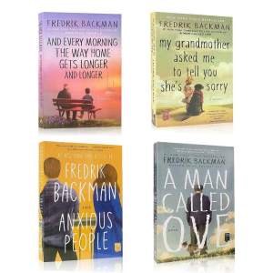 พร้อมส่ง หนังสือ หนังสือภาษาอังกฤษ Fredrik Backman บุคคลหลัก * A Man Called Ove / Anxious People / My Grandmother Asked Me To Tell You She's Sorry / And Every Morning The Way Home Gets Longer and Longer หนังสือ 1/2/4 หนังสือที่เป็นตัวเลือก