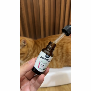 DENTAL CAT Golden Paw Obat Tetes Mulut Kucing Pet Dental Sariawan Radang Bau Mulut