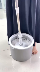 Bộ Lau Nhà Tròn MyJae Tiện Lợi Thông Minh Giặt Vắt 2 Trong 1 Lau Sàn