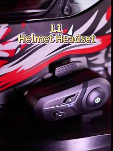 Bluetooth 5.3 Motorcycle Helmet Headset Waterproof Wireless Hands-free Call Phone Earphone Music Player for Moto Helmet
