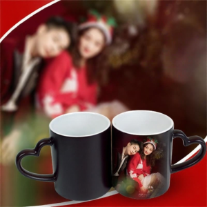 Photo Heating Ceramic Color Changing Mug