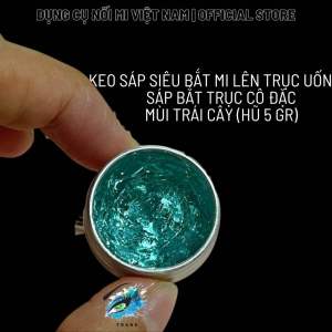 Keo Sáp siêu bắt mi lên trục uốn sáp bắt trục cô đặc mùi trái cây 5gram