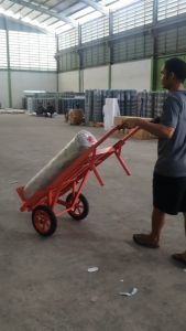 รถเข็น ของใหญ่ เหล็กหนาพิเศษ รถเข็นของตลาด รถเข็นผัก 2 ล้อ ล้อตันแข็งแรง รับได้1000kg รถเข็นของ รถเข็นสีส้ม รถข้นเคลื่อนย้ายสินค้าอเนกประสงค์ ล้อตัน