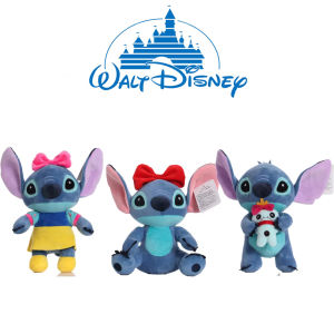 Disney 18cm Original Plush Stitch Baby Movie Cartoon Model Doll Children Action Figures Stuffed Toys Pendant Gifts