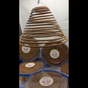 Nhang Khoanh Trầm Hương 24 Giờ - Trầm Hương Quảng Nam - 7 Khoanh - Nhang Trầm Khoanh 100% Tự Nhiên