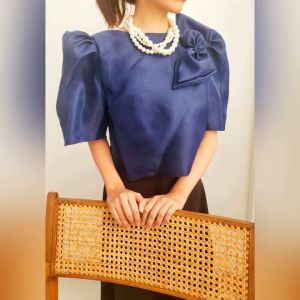 Casual  Party Plain Color Classic and Elegant  Modern Filipianiana  Square Neck Top   - XS to Large - classy and elegant - timeless top - casual or party top - classic top - super kapal ng tela - hindi kayo magsisi - our aim is to produce quality clothes