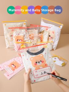 Waterproof Transparent Sealed Baby Clothes Sorting Bag