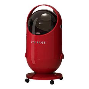 ASCOR | High-end Aesthetic Mobile Covered Waste Bin for Home Use