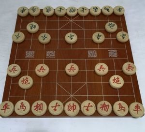 Large Size Waterproof Wooden Chess Board for Adults and Elderly Double-sided Mahogany Wood Sports and Fitness Board