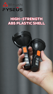 Mitsushi LED Outdoor Waterproof Flashlight Rechargeable Emergency Flashlight