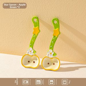 THREE LIFE | Cute Fruity Ins Style Ceramic Spoon