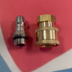 Khớp Nối Nhanh Đầu Cái Ren 14mm Cho Vòi Phun Tạo Bọt Và Bình Tạo Bọt Đầu Đực 1/4 inch Cho Máy Rửa Xe Gia Đình Máy Cao Áp