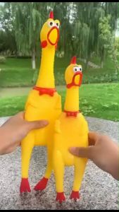 {3pcs} Screaming chicken creative tricky toy funny screaming chicken chicken fighting scream惨叫鸡