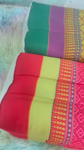 หมอนขิด หมอนทรงสี่เหลี่ยมผืนผ้า หมอนหลายถัก เหมาะสำหนุนนอน งานบุญ งานบวช คละสีคละลาย