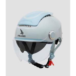 Nón POC Đạt Chuẩn Xe Máy Falcon F14 + Sẵn 2 kính và kèm một bộ lót