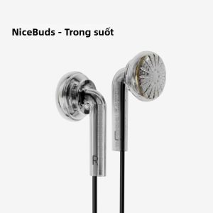 MoonDrop Nice Buds 3.5mm Tai Nghe Nhét Tai Có Mic Âm Thanh Cao Cấp Có Dây Tai Nghe Chơi Game Cho iPhone Android PC Mang Lại Sự Thoải Mái