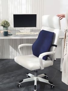 Gối tựa lưng đệm lót ghế văn phòng cao su non thiết kế công thái học chống đau mỏi lưng ngồi làm việc