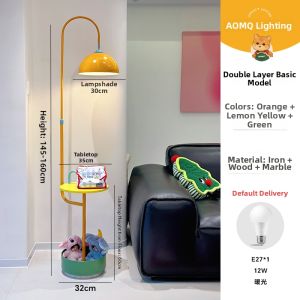 AOMAO | Decorative And Storage Memphis Style Floor Lamp