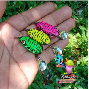 COD PAKET  50k 3pcs  Soft frog 35 cm umpan casting gabus
