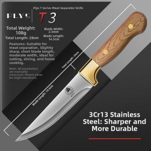 WZGL | High Carbon Steel Sharpened Slaughter Knife for Pork