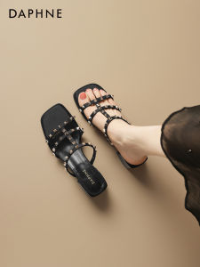 Daphne | Buckle Summer Outdoor Wearable Heels 2026 Style