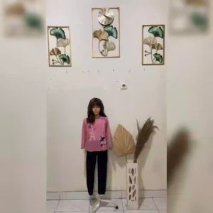 Atasan Anak Perempuan Terbaru Lengan Panjang Model Kaos Pita Kupu-Kupu Atasan Minnie Kids Matt Babyterry